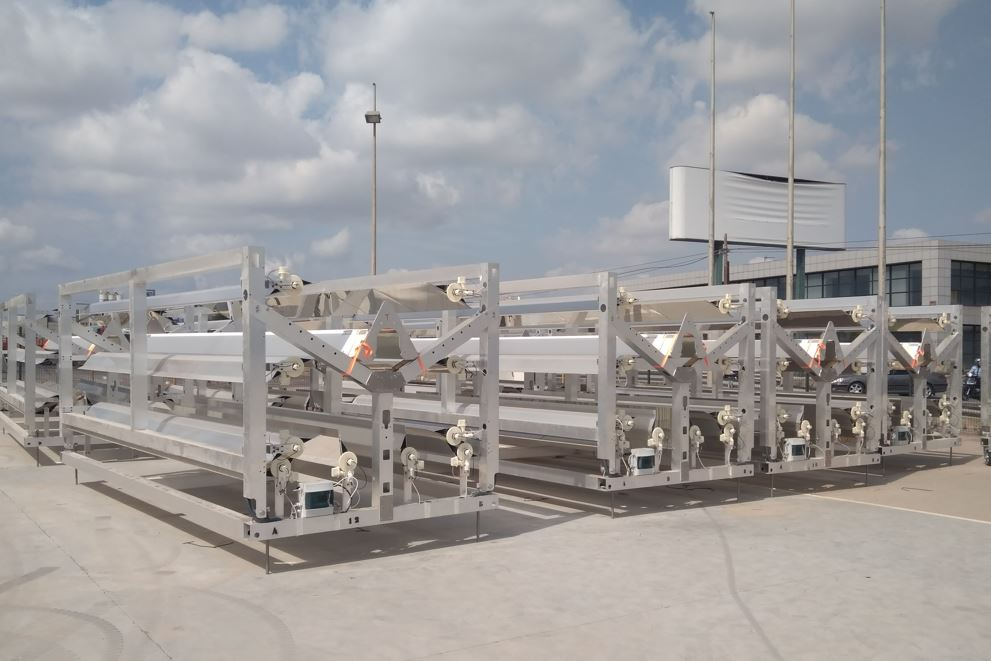 Caracteristicas colector fresnel calor solar FLT20
